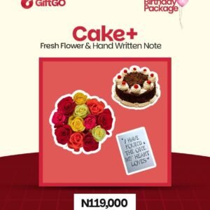 With Grace – Fresh Flower, Cake and Free Note